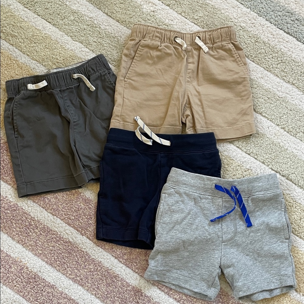 Crew cuts boys Shorts Set - Gray, Navy, Tan, light grey